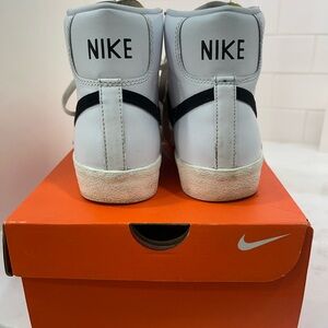 Nike White and Black Athletic Shoes
